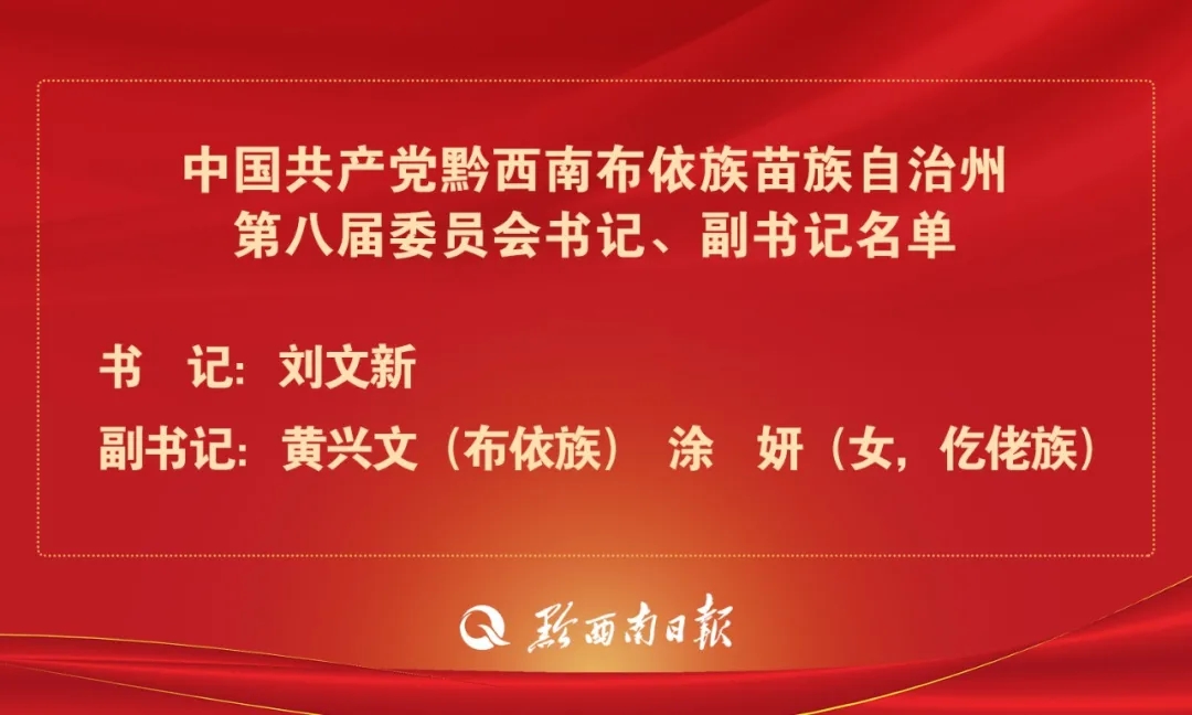 黔西南布依族苗族自治州共青团市委人事任命，青春力量引领新航程