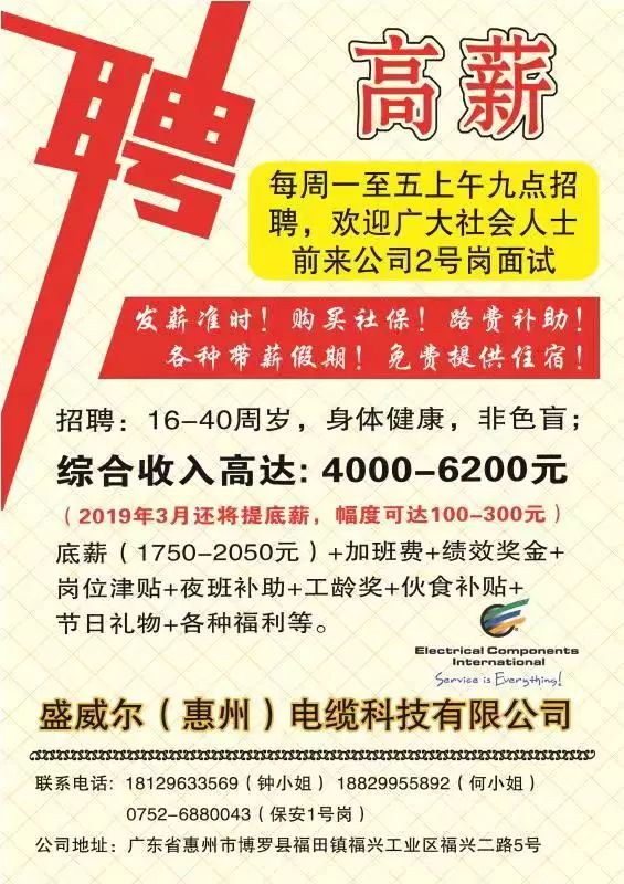 金安镇最新招聘信息汇总